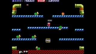 Mario Bros. (1983 Arcade Gameplay)