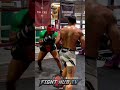 ALEX PEREIRA SPARRING BEATDOWN! LETS HANDS GO ON PARTNER!