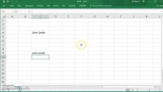 Excel: Copy Cell Contents to Another Cell