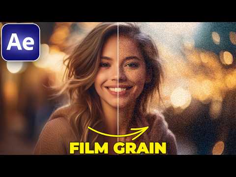How to Add FILM GRAIN in After Effects