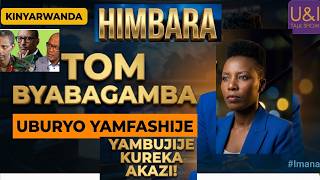 DAVID HIMBARA: TOM BYABAGAMBA yambujije kureka AKAZI ko Kwandika no KU