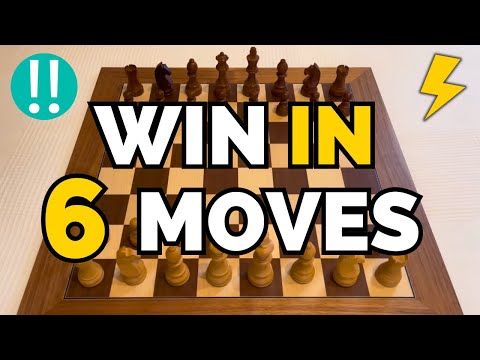 CHESS TRICK to WIN in 1 Minute😱⚡️♟️