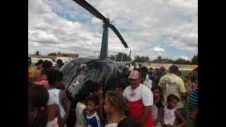 preview picture of video 'Plantão da Globo! Helicóptero pousa em Trindade - PE'