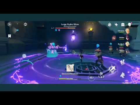 Genshin Impact gameplay test on Oppo reno 4.