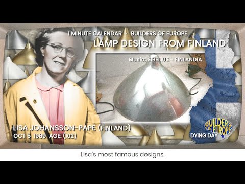 Designer LISA JOHANSSON-PAPE  -  Builders of Europe 2019-10-5