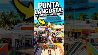 A Quick Walkthrough: Shopping and Views at Punta Langosta #cruiselife #cozumel