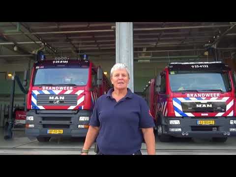 Vrijwilliger Sjuul Bogers van post Dronten