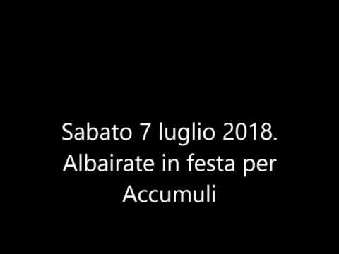 Sabato 7 luglio  Albairate per Accumuli