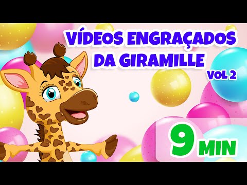 Videos Engraçados da Giramille Vol 2 - Giramille 9 min | Desenho Animado Musical