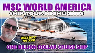 MSC World America Ship Tour