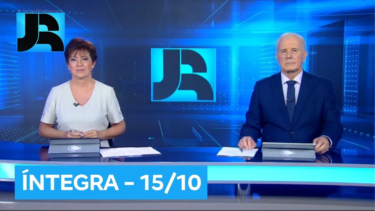 Assista à íntegra do Jornal da Record | 15/10/2024
