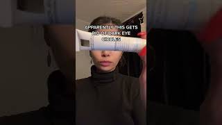 TRYING OUT THE VIRAL DARK CIRCLE EYE CREAM