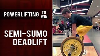 Semi-Sumo Deadlift exercise video thumbnail