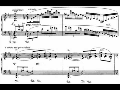 Hamelin plays Bridge - Poem No. 3 'Sunset' Audio + Sheet music