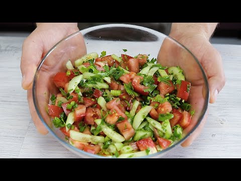 Dieser italienische Tomaten Gurken Salat wird Ihren Tag einzigartig machen #241