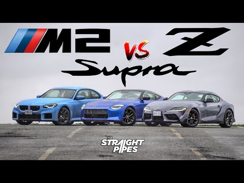 Which Car Would YOU Take? 2023 BMW M2 vs Toyota Supra vs Nissan Z Review
