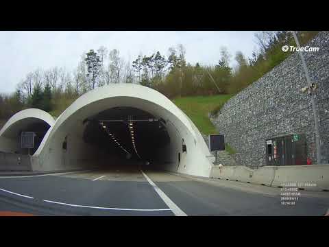 2019 04 11 D5 průjezd tunelem Valík směr Rozvadov