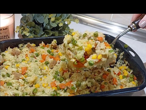 Ispeci pirinač u rerni, otkrij tajnu i napravi najukusniji ručak za čas posla 🥰