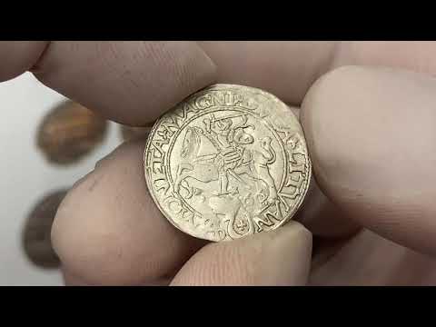 Zygmunt II August, Grosz na stopę polską 1566, Tykocin - JASTRZĘBIEC