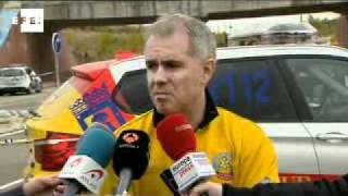 Mueren dos jóvenes en un choque frontal en Madrid