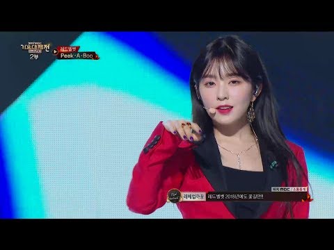 【TVPP】 Red Velvet - 'Peek-A-Boo',레드벨벳 - 피카부@MBC Gayo Daejejeon 2017
