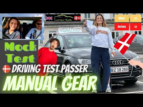 Ep. 9 - Practical Driving Test Passer - Kastrup Evaluerende praktiskprøve - Mock Driving Test