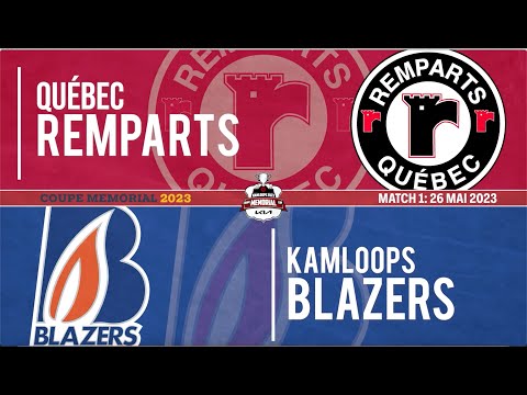Quebec Remparts 8 Kamloops Blazers 3 - 26/05/23