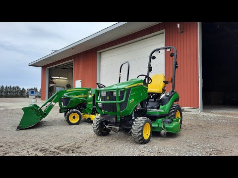 JD 2305 vs. JD 1025R Compact Tractor Comparison