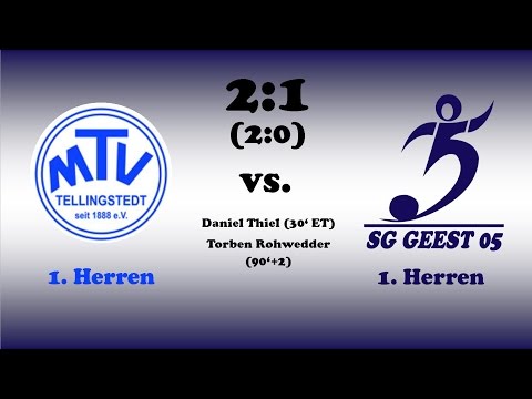 Highlights MTV Tellingstedt vs. SG Geest 05 - 19.08.2016