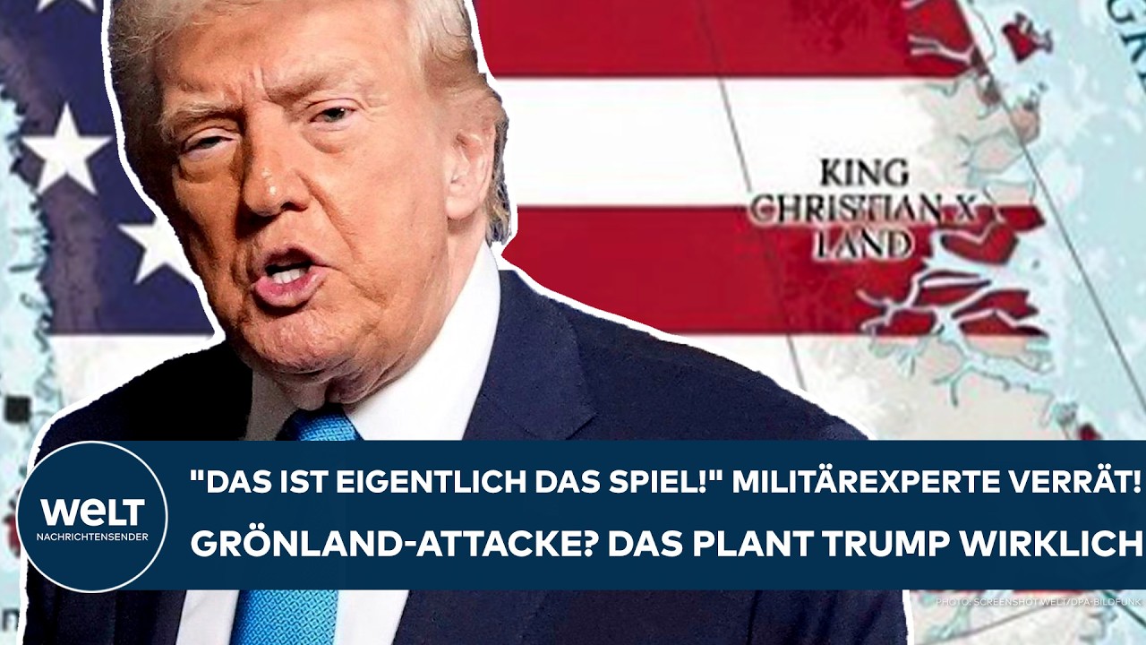 GRÖNLAND: "Das ist eigentlich das Spiel!" Militärexperte verrät! Das plant Donald Trump wirklich!