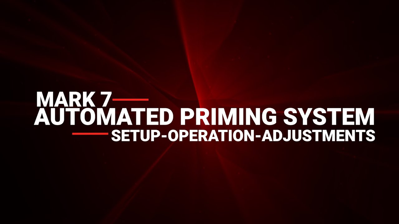 Automated Priming System Setup and Operation For Your Mark 7 Press!