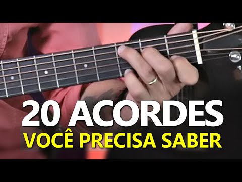 20 ACORDES que todo violonista REAL PRECISA SABER - Prof. Sidimar Antunes🎸
