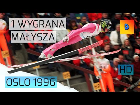 Adam Małysz |HD|  1 Zwycięstwo  w PŚ Oslo 17.03.1996