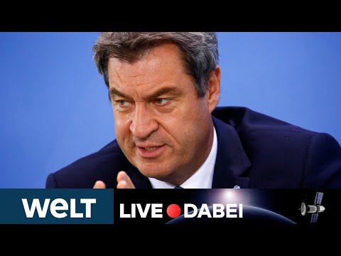 CORONA-KRISE IN BAYERN: Briefing von Ministerpräsident Markus Söder