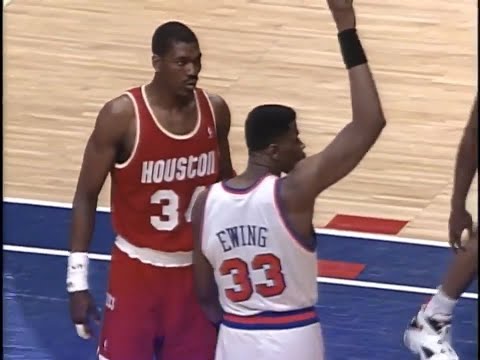 Patrick Ewing vs Hakeem Olajuwon / 1994 NBA Finals Game 5 / Knicks vs Rockets