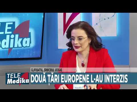 12 09 2019 TeleMedika prima parte - Cel mai folosit erbicid din România cauzează cancer