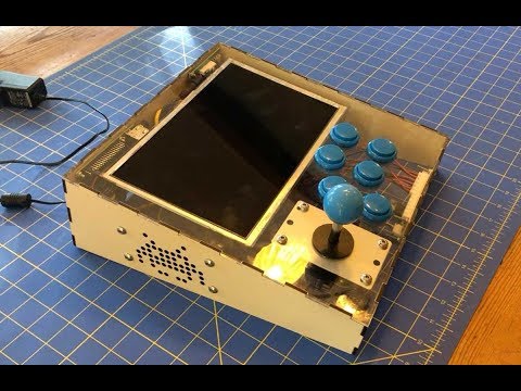 Make a RetroPie Tabletop Arcade Game Player with the Help of a Glowforge Laser Cutter (1/2)