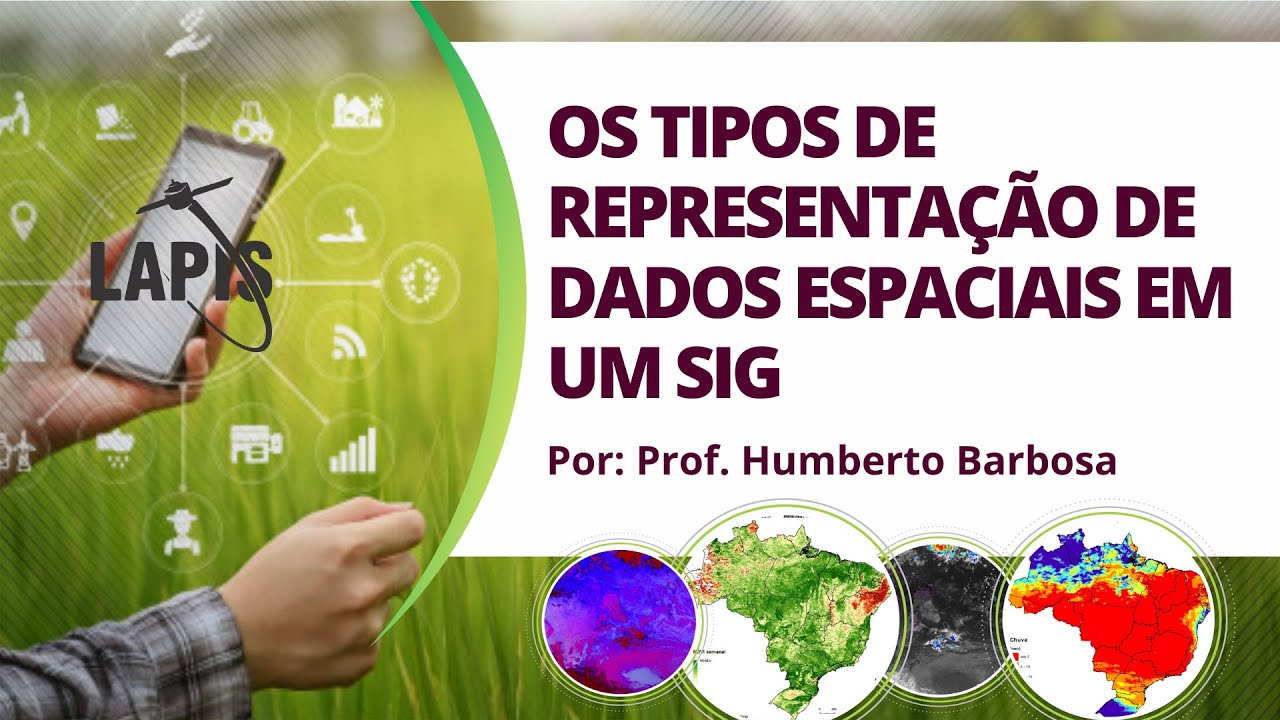 Os tipos de representação de dados espaciais em um Sistema de Informação Geográfica (SIG)