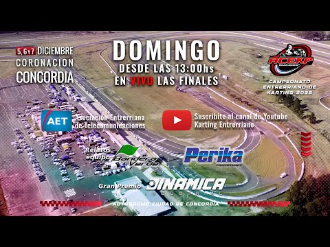 EN VIVO - Fecha 10 - Autódromo de Concordia - Premio Coronación - 7/12/2025 - ACEKP
