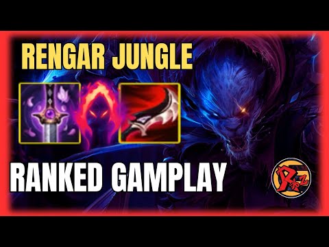 FULL LETHALITY RENGAR = ONE SHOT MONSTER! 😱 | Dark Harvest Jungle Build | Wild Rift