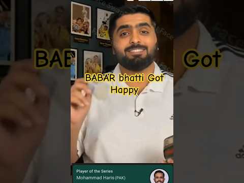 Babar Bhatti Got Happy furqan bhatti #cricket