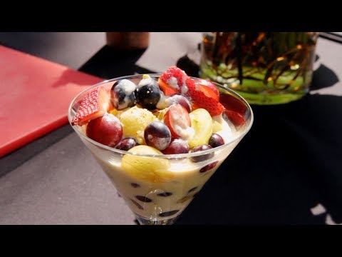 Fruit Cream Canadian Style | Cooksmart | Sanjeev Kapoor Khazana
