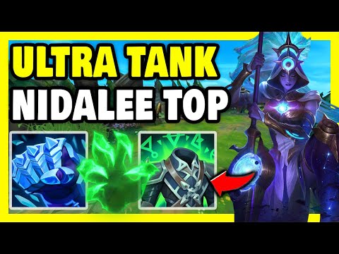 This *New* Nidalee Tank Top Build Is Honestly INSANE. NEVER LOSE 1v1