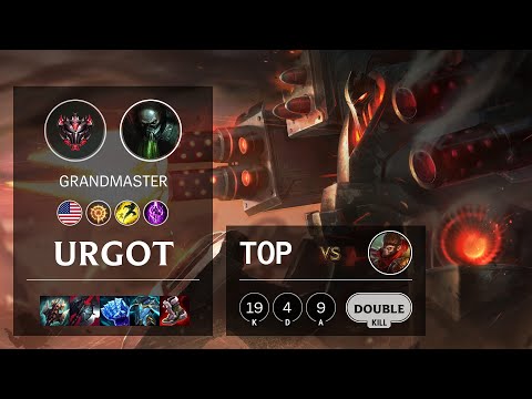 Urgot Top vs Wukong - NA Grandmaster Patch 11.15