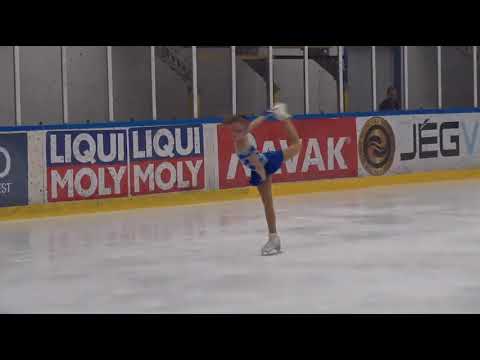 Ekker Léna - Vasas Kupa -  Advanced Novice free skate - 2020 11 14