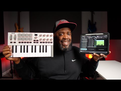 How to setup the Akai MPK Mini MK4 with Logic Pro on iPad
