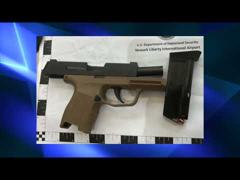 Newark Airport TSA Gun