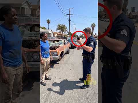 She Cried On The Curb Until The Same Officer Stepped Out Of A New SUV