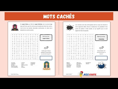 Générateur de mots cachés #motscaches #motsmeles