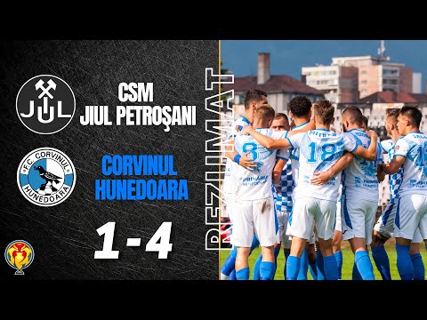 REZUMAT | CSM Jiul Petroşani - Corvinul, 1-4 (turul III al Cupei României)